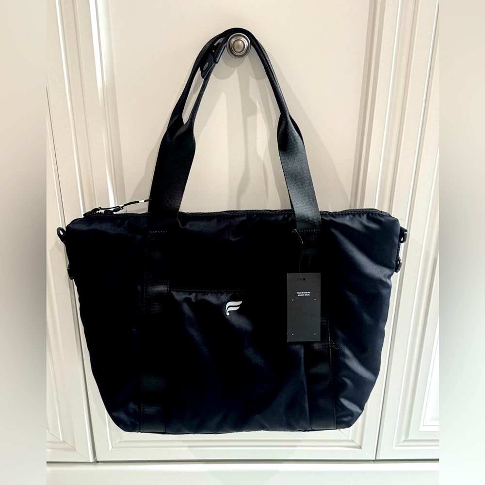 NWT Fabletics Everyday Black Tote Bag